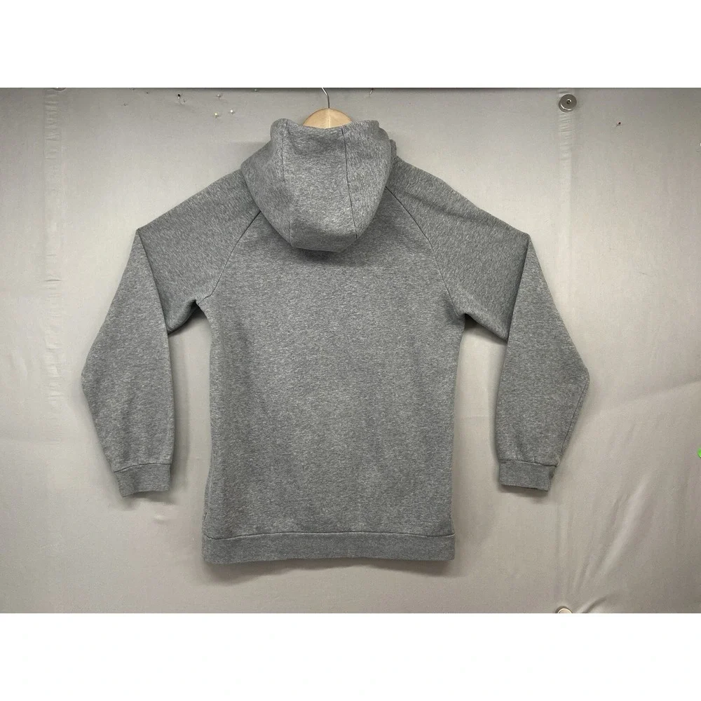Nike Air Jordan Sweatshirt Hoodie Mens SMALL Gray Black‎ Jumpman Logo Pocket